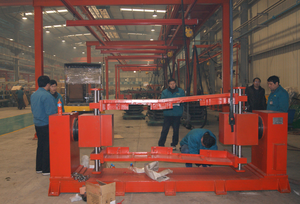 济南卡车股份有限公司
2013年项目：车架横梁铆合胎及飞机梁铆合胎